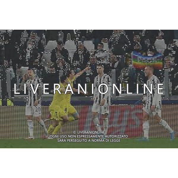Torino 16.03.2022 Stadio Allianz Stadium ©Alessandro Falzone/Agenzia Aldo Liverani Juventus vs Villareal 8^ di Champions League 2021/2022 Nella foto : esultanza villareal ©FALZONE/AGENZIA ALDO LIVERANI SAS