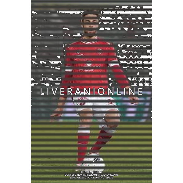 Loris Cerquiglini/LMedia - AC Perugia vs SPAL - Italian soccer Serie B match 2021/2022 March 16 2022 - Stadio Renato Curi Perugia, Italy AC Perugia vs SPAL Photo showing: filippo sgarbi (n.39 perugia calcio) @Loris Cerquiglini/LiveMedia AG ALDO LIVERANI SAS