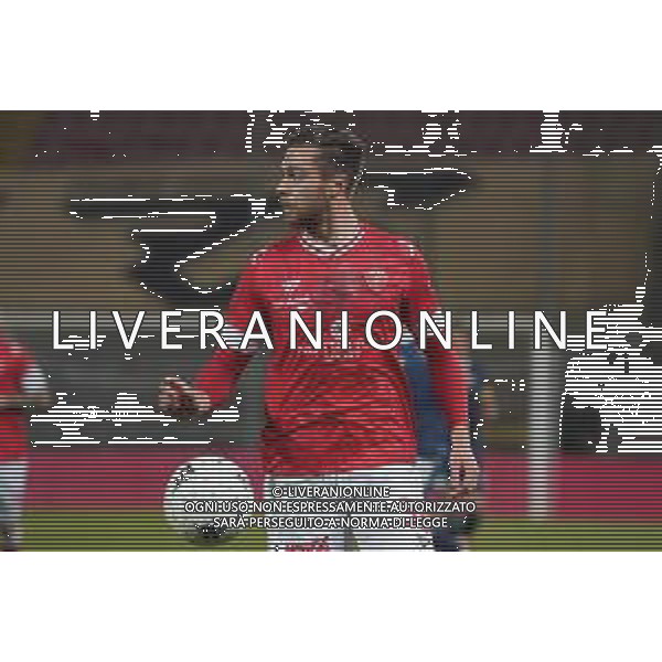 Loris Cerquiglini/LMedia - AC Perugia vs SPAL - Italian soccer Serie B match 2021/2022 March 16 2022 - Stadio Renato Curi Perugia, Italy AC Perugia vs SPAL Photo showing: filippo sgarbi (n.39 perugia calcio) @Loris Cerquiglini/LiveMedia AG ALDO LIVERANI SAS