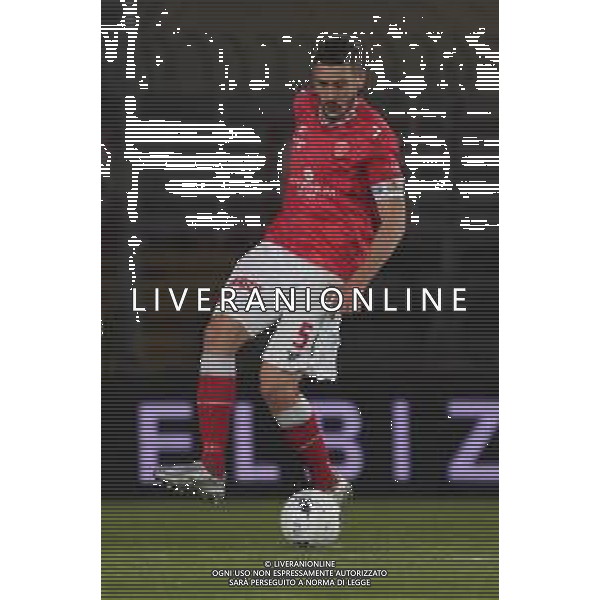 Loris Cerquiglini/LMedia - AC Perugia vs SPAL - Italian soccer Serie B match 2021/2022 March 16 2022 - Stadio Renato Curi Perugia, Italy AC Perugia vs SPAL Photo showing: gabriele angella (n.05 perugia calcio) @Loris Cerquiglini/LiveMedia AG ALDO LIVERANI SAS