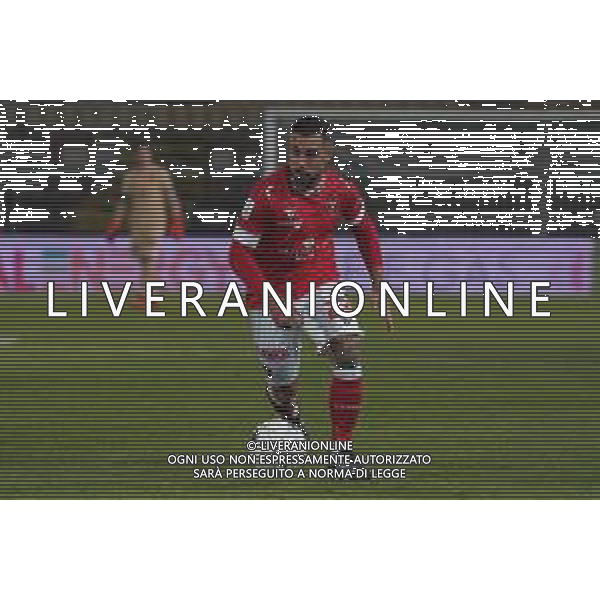 Loris Cerquiglini/LMedia - AC Perugia vs SPAL - Italian soccer Serie B match 2021/2022 March 16 2022 - Stadio Renato Curi Perugia, Italy AC Perugia vs SPAL Photo showing: marcello falzerano (n.23 perugia calcio) @Loris Cerquiglini/LiveMedia AG ALDO LIVERANI SAS
