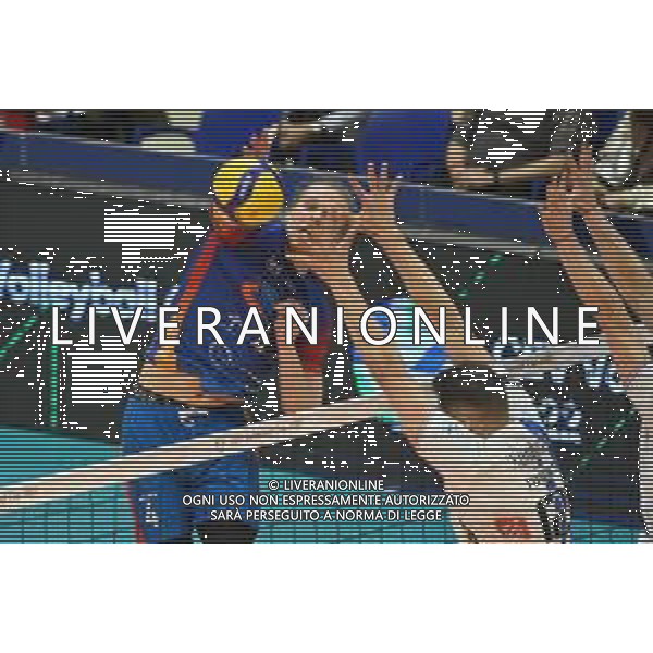 ¬© TVRG Donovan Dzavoronok (Monza) Vero Volley Monza vs Tours VB CEV Cup - finale gara di andata Monza 16-03-2022 Arena di Monza foto Roberto Garavaglia/ag. Aldo Liverani sas/AGENZIA ALDO LIVERANI SAS