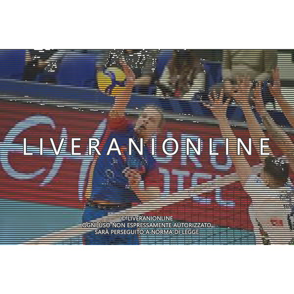 ¬© TVRG Donovan Dzavoronok (Monza) Vero Volley Monza vs Tours VB CEV Cup - finale gara di andata Monza 16-03-2022 Arena di Monza foto Roberto Garavaglia/ag. Aldo Liverani sas/AGENZIA ALDO LIVERANI SAS