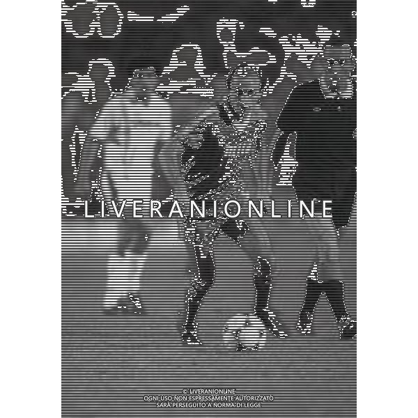04-06-1986 COMO SEMIFINALE DI COPPA ITALIA COMO SAMPDORIA 2-1 NELLA FOTO GIANCARLO CENTI AG ALDOLIVERANI SAS