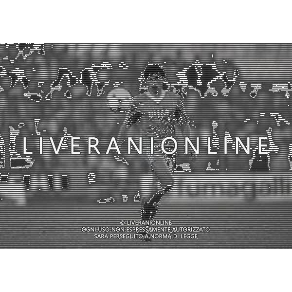 04-06-1986 COMO SEMIFINALE DI COPPA ITALIA COMO SAMPDORIA 2-1 NELLA FOTO EGIDIO NOTARISTEFANO AG ALDOLIVERANI SAS