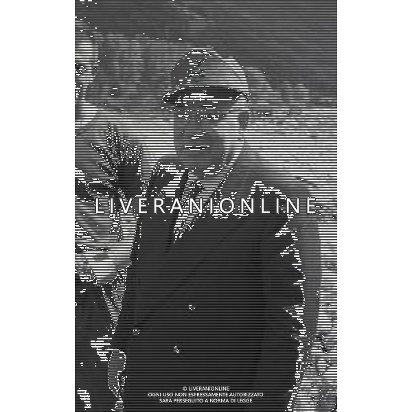 RETROSPETTIVA REMO GASPARI POLITICO NELLA FOTO IL MINISTRO PER LA COORDINAZIONE DELLA PROTEZIONE CIVILE REMO GASPARI IN VALTELLINA NELL\'ANNO 1987 DOPO L\'ALLUVIONE AG ALDO LIVERANI SAS