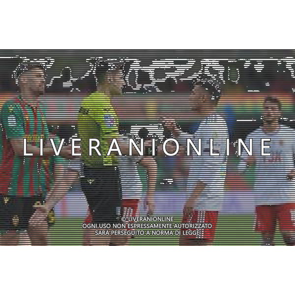 Ternana vs Alessandria Campionato Serie B - 31 Giornata Stadio Libero Liberati - Terni 19-03-2022 nella foto Milanese protesta con Abbattista FOTO FEDERICO GAETANO-AG ALDOLIVERANI SAS