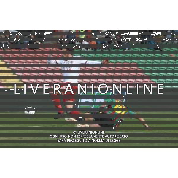 Ternana vs Alessandria Campionato Serie B - 31 Giornata Stadio Libero Liberati - Terni 19-03-2022 nella foto Martella anticipa Mustacchio FOTO FEDERICO GAETANO-AG ALDOLIVERANI SAS