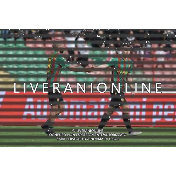Ternana vs Alessandria Campionato Serie B - 31 Giornata Stadio Libero Liberati - Terni 19-03-2022 nella foto Esultanza Proietti e Mazzocchi FOTO FEDERICO GAETANO-AG ALDOLIVERANI SAS