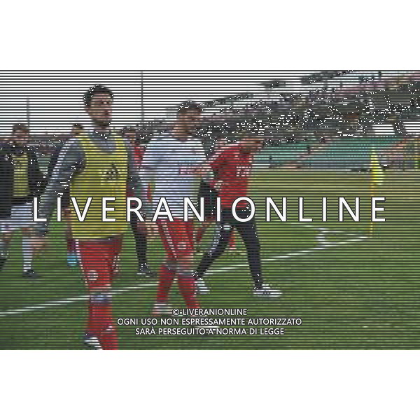 Ternana vs Alessandria Campionato Serie B - 31 Giornata Stadio Libero Liberati - Terni 19-03-2022 nella foto Delusione finale Alessandria FOTO FEDERICO GAETANO-AG ALDOLIVERANI SAS