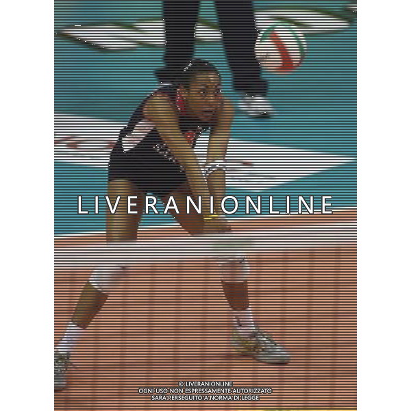 Siena 08/10/2005 Terra Sarda Tortolì Volley Nella foto: Cruz Aurea.* Ph Gianni Nucci/Agenzia Aldo Liverani