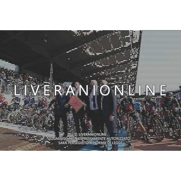 19-03-2022 Milano - Sanremo; Sala, Giuseppe; Cairo, Urbano; Dalla Casa, Enrico; Dagnoni, Cordiano; Milano - Velodromo Vigorelli; ©SIROTTI/AGENZIA ALDO LIVERANI SAS