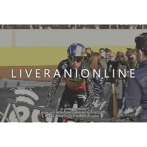 19-03-2022 Milano - Sanremo; 2022, Jumbo - Visma; Van Aert, Wout; Milano - Velodromo Vigorelli; ©SIROTTI/AGENZIA ALDO LIVERANI SAS