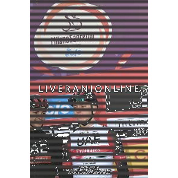 19-03-2022 Milano - Sanremo; 2022, Uae Emirates; Pogacar, Tadej; Milano - Velodromo Vigorelli; ©SIROTTI/AGENZIA ALDO LIVERANI SAS
