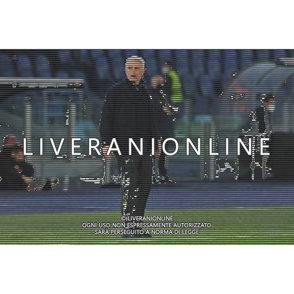 Roma vs Vitesse Ottavi di Finale Conference League - Stadio Olimpico - Roma 17-03-2022 nella foto Josè Mourinho FOTO FEDERICO GAETANO-AG ALDO LIVERANI SAS