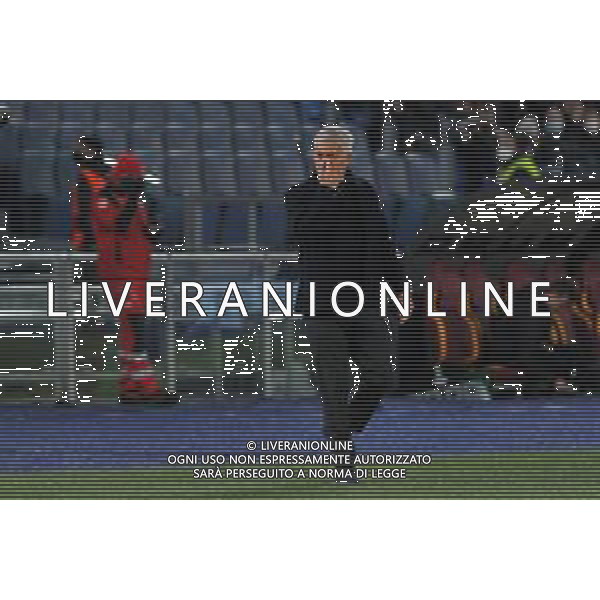 Roma vs Vitesse Ottavi di Finale Conference League - Stadio Olimpico - Roma 17-03-2022 nella foto Josè Mourinho FOTO FEDERICO GAETANO-AG ALDO LIVERANI SAS