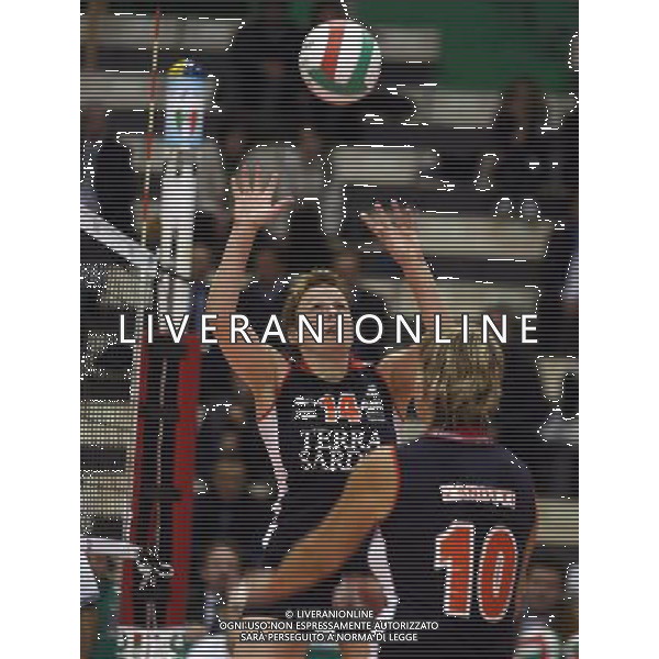 Siena 08/10/2005 Terra Sarda Tortolì Volley Nella foto: Fledderus Riette.* Ph Gianni Nucci/Agenzia Aldo Liverani