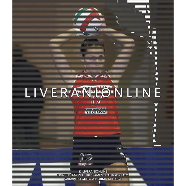 Siena 08/10/2005 Scavolini Pesaro Volley Nella foto: Puerari Ramona.* Ph Gianni Nucci/Agenzia Aldo Liverani