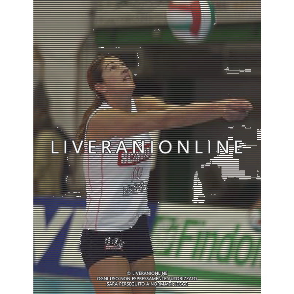 Siena 08/10/2005 Scavolini Pesaro Volley Nella foto: Mengarda Giorgete Cristina .* Ph Gianni Nucci/Agenzia Aldo Liverani