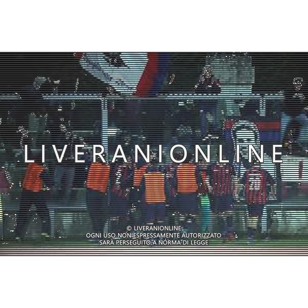IMOLA 19 03 2022 IMOLESE CALCIO-AQUILA MONTEVARCHI 2-0 SERIE C NELLA FOTO IMOLESE CALCIO SOTTO LA CURVA DOPO GOL DI LOMBARDI ALESSANDRO ©SANNA/AGENZIA ALDO LIVERANI SAS