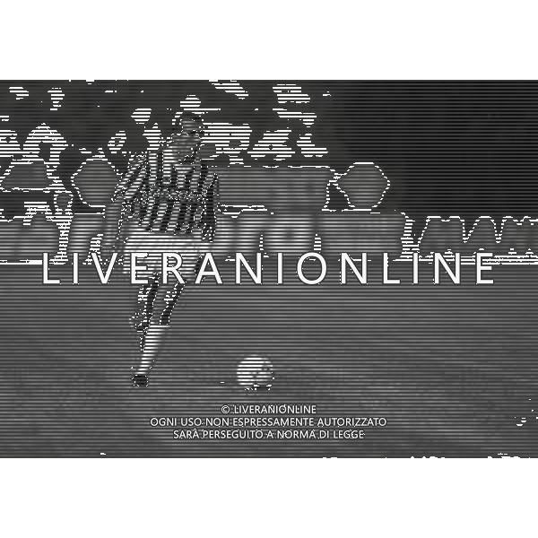 24-08-1992 SAINT VINCENT TORNEO CESARE BARETTI JUVENTUS -NAZIONALE USA 3-0 NELLA FOTO PAOLO DI CANIO AG ALDO LIVERANI SAS