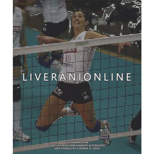Siena 08/10/2005 Scavolini Pesaro Volley Nella foto: Mengarda Giorgete Cristina.* Ph Gianni Nucci/Agenzia Aldo Liverani
