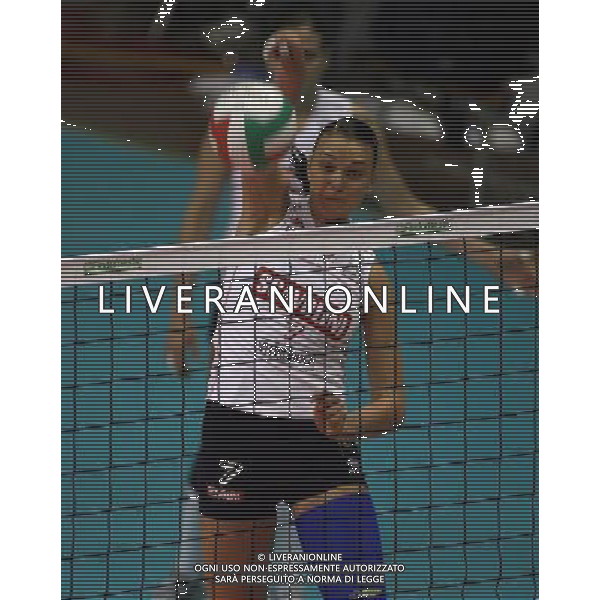 Siena 08/10/2005 Scavolini Pesaro Volley Nella foto: Dushkyevich Yevgeniya.* Ph Gianni Nucci/Agenzia Aldo Liverani