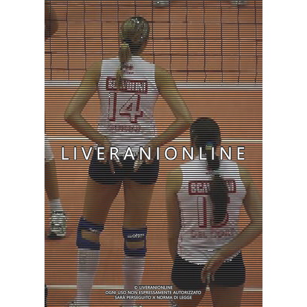 Siena 08/10/2005 Scavolini Pesaro Volley Nella foto: Schema di gioco della Scavolini.* Ph Gianni Nucci/Agenzia Aldo Liverani