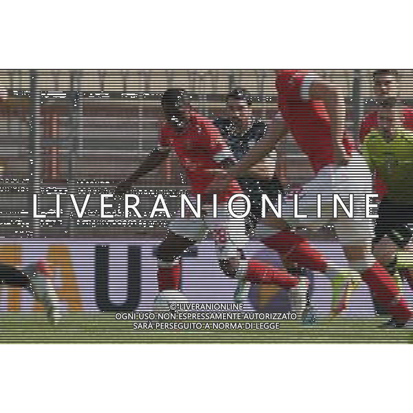 Loris Cerquiglini/LMedia - AC Perugia vs Como 1907 - Italian soccer Serie B match 2021/2022 March 20 2022 - Stadio Renato Curi Perugia, Italy AC Perugia vs Como 1907 Photo showing: kouan oulai christian ‚Äúk. oulai‚Äù (n.28 perugia calcio) @Loris Cerquiglini/LiveMedia /AGENZIA ALDO LIVERANI SAS