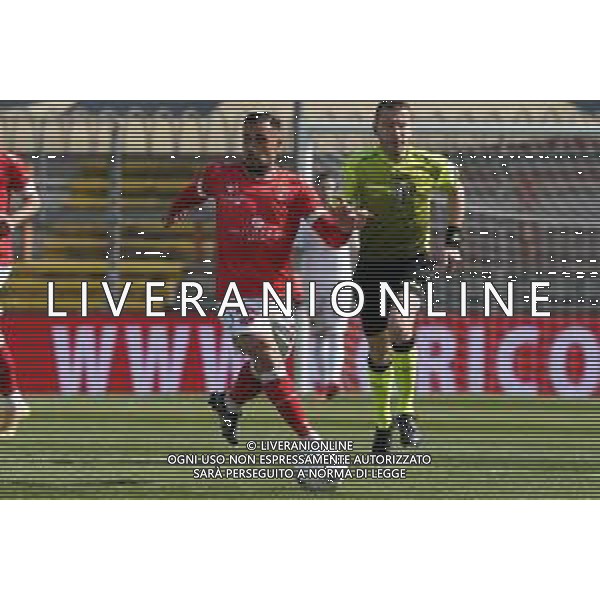 Loris Cerquiglini/LMedia - AC Perugia vs Como 1907 - Italian soccer Serie B match 2021/2022 March 20 2022 - Stadio Renato Curi Perugia, Italy AC Perugia vs Como 1907 Photo showing: marcello falzerano (n.23 perugia calcio) @Loris Cerquiglini/LiveMedia /AGENZIA ALDO LIVERANI SAS