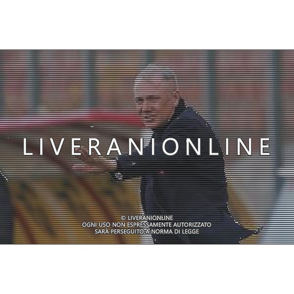 Loris Cerquiglini/LMedia - AC Perugia vs Como 1907 - Italian soccer Serie B match 2021/2022 March 20 2022 - Stadio Renato Curi Perugia, Italy AC Perugia vs Como 1907 Photo showing: massimiliano alvini (coach perugia calcio) @Loris Cerquiglini/LiveMedia /AGENZIA ALDO LIVERANI SAS