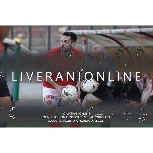 Loris Cerquiglini/LMedia - AC Perugia vs Como 1907 - Italian soccer Serie B match 2021/2022 March 20 2022 - Stadio Renato Curi Perugia, Italy AC Perugia vs Como 1907 Photo showing: beghetto andrea (n.13 perugia calcio) @Loris Cerquiglini/LiveMedia /AGENZIA ALDO LIVERANI SAS