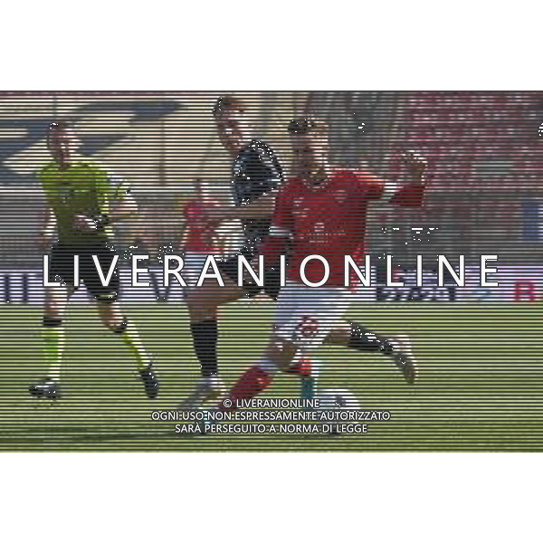 Loris Cerquiglini/LMedia - AC Perugia vs Como 1907 - Italian soccer Serie B match 2021/2022 March 20 2022 - Stadio Renato Curi Perugia, Italy AC Perugia vs Como 1907 Photo showing: minesso mattia (pg18 perugia calcio) @Loris Cerquiglini/LiveMedia /AGENZIA ALDO LIVERANI SAS