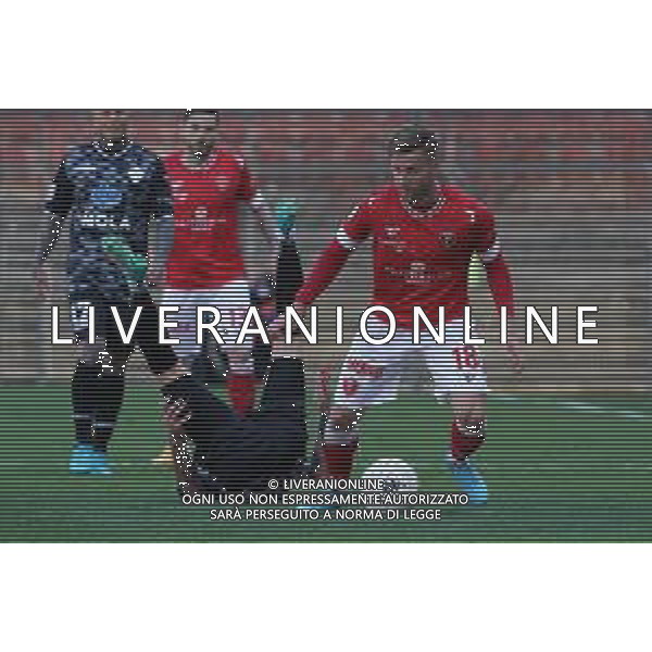 Loris Cerquiglini/LMedia - AC Perugia vs Como 1907 - Italian soccer Serie B match 2021/2022 March 20 2022 - Stadio Renato Curi Perugia, Italy AC Perugia vs Como 1907 Photo showing: minesso mattia (pg18 perugia calcio) @Loris Cerquiglini/LiveMedia /AGENZIA ALDO LIVERANI SAS