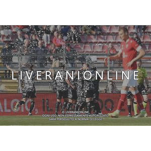 Loris Cerquiglini/LMedia - AC Perugia vs Como 1907 - Italian soccer Serie B match 2021/2022 March 20 2022 - Stadio Renato Curi Perugia, Italy AC Perugia vs Como 1907 Photo showing: ciciretti amato (n.17 como 1907) rejoices 0-1 @Loris Cerquiglini/LiveMedia /AGENZIA ALDO LIVERANI SAS