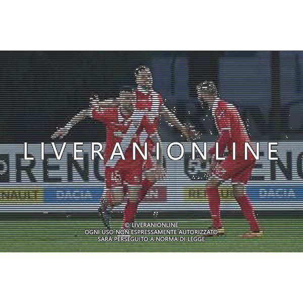 ¬© TVRG esultanza Mantova dopo il gol del 2 a 0 Pro Sesto vs Mantova Campionato Serie C girone A - 33a giornata Sesto San Giovanni (MI) 20-03-2022 Stadio Ernesto Breda foto Roberto Garavaglia/ag. Aldo Liverani sas/AGENZIA ALDO LIVERANI SAS