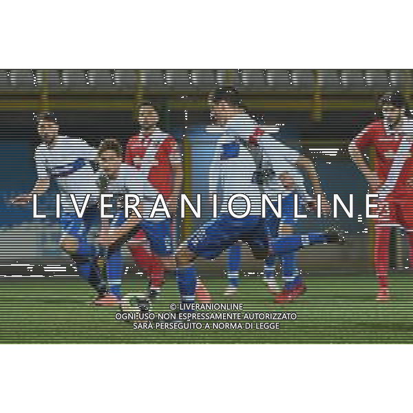 ¬© TVRG Luca Scapuzzi (Pro Sesto) segna il gol dell\'1 a 2 Pro Sesto vs Mantova Campionato Serie C girone A - 33a giornata Sesto San Giovanni (MI) 20-03-2022 Stadio Ernesto Breda foto Roberto Garavaglia/ag. Aldo Liverani sas/AGENZIA ALDO LIVERANI SAS