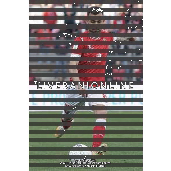 Loris Cerquiglini/LMedia - AC Perugia vs Como 1907 - Italian soccer Serie B match 2021/2022 March 20 2022 - Stadio Renato Curi Perugia, Italy AC Perugia vs Como 1907 Photo showing: burrai salvatore (n.8 perugia calcio) @Loris Cerquiglini/LiveMedia AG ALDO LIVERANI SAS