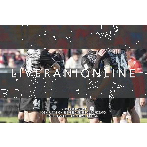 Loris Cerquiglini/LMedia - AC Perugia vs Como 1907 - Italian soccer Serie B match 2021/2022 March 20 2022 - Stadio Renato Curi Perugia, Italy AC Perugia vs Como 1907 Photo showing: como rejoices for the victorymof the race @Loris Cerquiglini/LiveMedia AG ALDO LIVERANI SAS