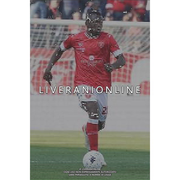 Loris Cerquiglini/LMedia - AC Perugia vs Como 1907 - Italian soccer Serie B match 2021/2022 March 20 2022 - Stadio Renato Curi Perugia, Italy AC Perugia vs Como 1907 Photo showing: kouan oulai christian ‚Äúk. oulai‚Äù (n.28 perugia calcio) @Loris Cerquiglini/LiveMedia AG ALDO LIVERANI SAS