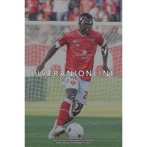 Loris Cerquiglini/LMedia - AC Perugia vs Como 1907 - Italian soccer Serie B match 2021/2022 March 20 2022 - Stadio Renato Curi Perugia, Italy AC Perugia vs Como 1907 Photo showing: kouan oulai christian ‚Äúk. oulai‚Äù (n.28 perugia calcio) @Loris Cerquiglini/LiveMedia AG ALDO LIVERANI SAS