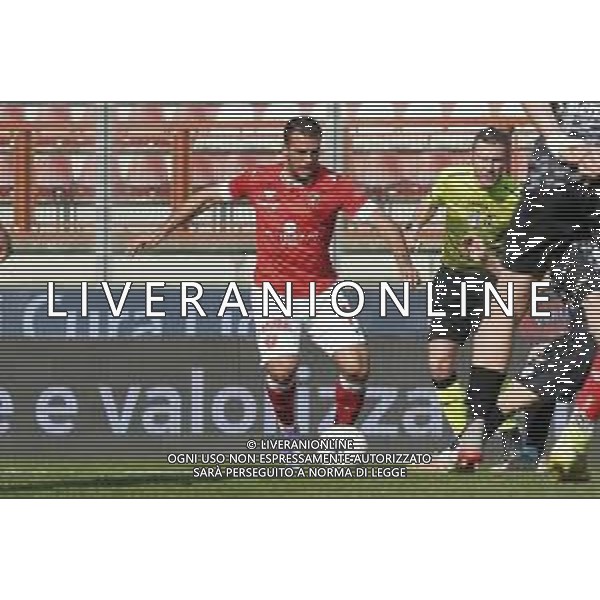 Loris Cerquiglini/LMedia - AC Perugia vs Como 1907 - Italian soccer Serie B match 2021/2022 March 20 2022 - Stadio Renato Curi Perugia, Italy AC Perugia vs Como 1907 Photo showing: olivieri marco (n.11 perugia calcio) @Loris Cerquiglini/LiveMedia AG ALDO LIVERANI SAS