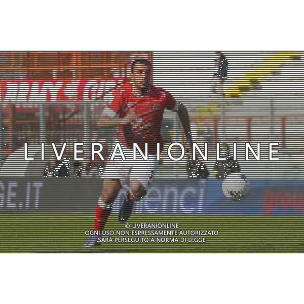 Loris Cerquiglini/LMedia - AC Perugia vs Como 1907 - Italian soccer Serie B match 2021/2022 March 20 2022 - Stadio Renato Curi Perugia, Italy AC Perugia vs Como 1907 Photo showing: olivieri marco (n.11 perugia calcio) @Loris Cerquiglini/LiveMedia AG ALDO LIVERANI SAS