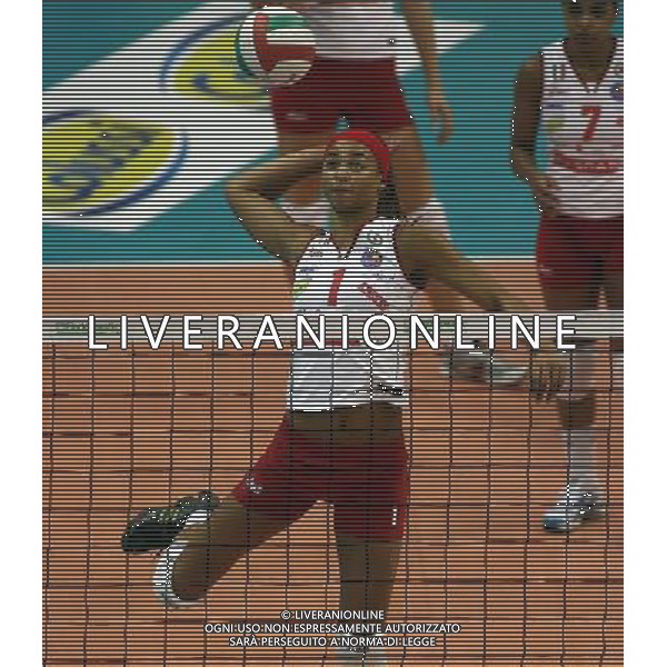 Siena 08/10/2005 Despar Perugia Volley Nella foto: Moreira De Oliveira Walewska.* Ph Gianni Nucci/Agenzia Aldo Liverani