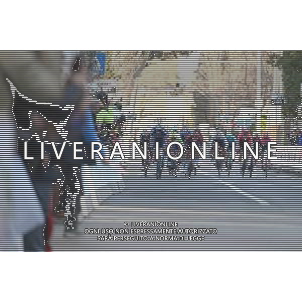 22-03-2022 Settimana Internazionale Coppi E Bartali; Tappa 01 Riccione - Riccione; 2022, Ineos - Grenadiers; 2022, Alpecin - Fenix; Hayter, Ethan; Van Der Poel, Mathieu; Riccione; ©SIROTTI/AGENZIA ALDO LIVERANI SAS