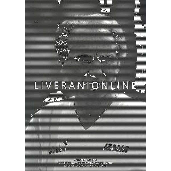 RETROSPETTIVA AZEGLIO VICINI ALLENATORE NAZIONALE ITALIA CALCIO NELLA FOTO AZEGLIO VICINI NELL\'ANNO 1985-1986 AG ALDOLIVERANI SAS