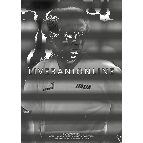 RETROSPETTIVA AZEGLIO VICINI ALLENATORE NAZIONALE ITALIA CALCIO NELLA FOTO AZEGLIO VICINI NELL\'ANNO 1985-1986 AG ALDOLIVERANI SAS