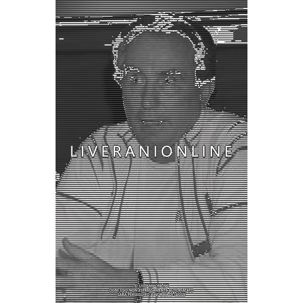 RETROSPETTIVA AZEGLIO VICINI ALLENATORE NAZIONALE ITALIA CALCIO NELLA FOTO AZEGLIO VICINI NELL\'ANNO 1987-1988 A COVERCIANO AG ALDO LIVERANI SAS 
