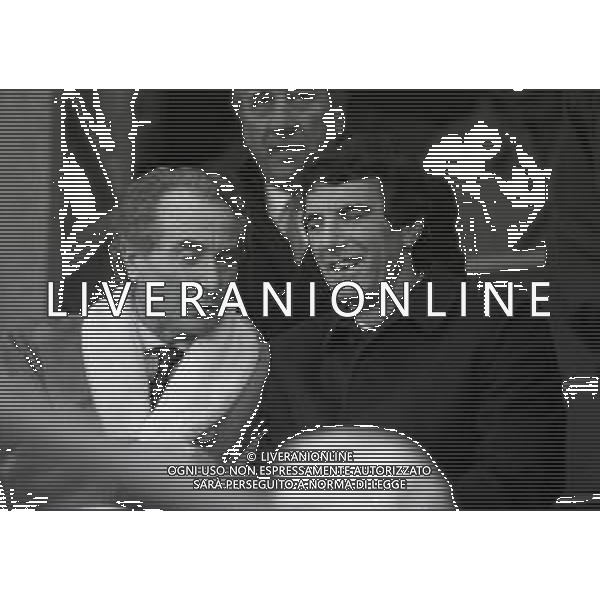 RETROSPETTIVA AZEGLIO VICINI ALLENATORE NAZIONALE ITALIA CALCIO NELLA FOTO AZEGLIO VICINI NELL\'ANNO 1987-1988 IN TRIBUNA A TORINO CON DINO ZOFF AG ALDO LIVERANI SAS  