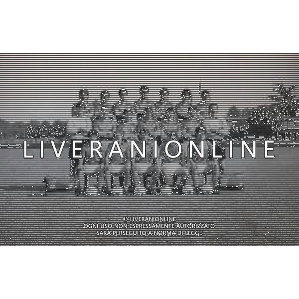 RETROSPETTIVA NAZIONALE ITALIANA 1988 NELLA FOTO LA FORMAZIONE DELLA NAZIONALE ITALIANA 1988 A MILANELLO AG ALDO LIVERANI SAS